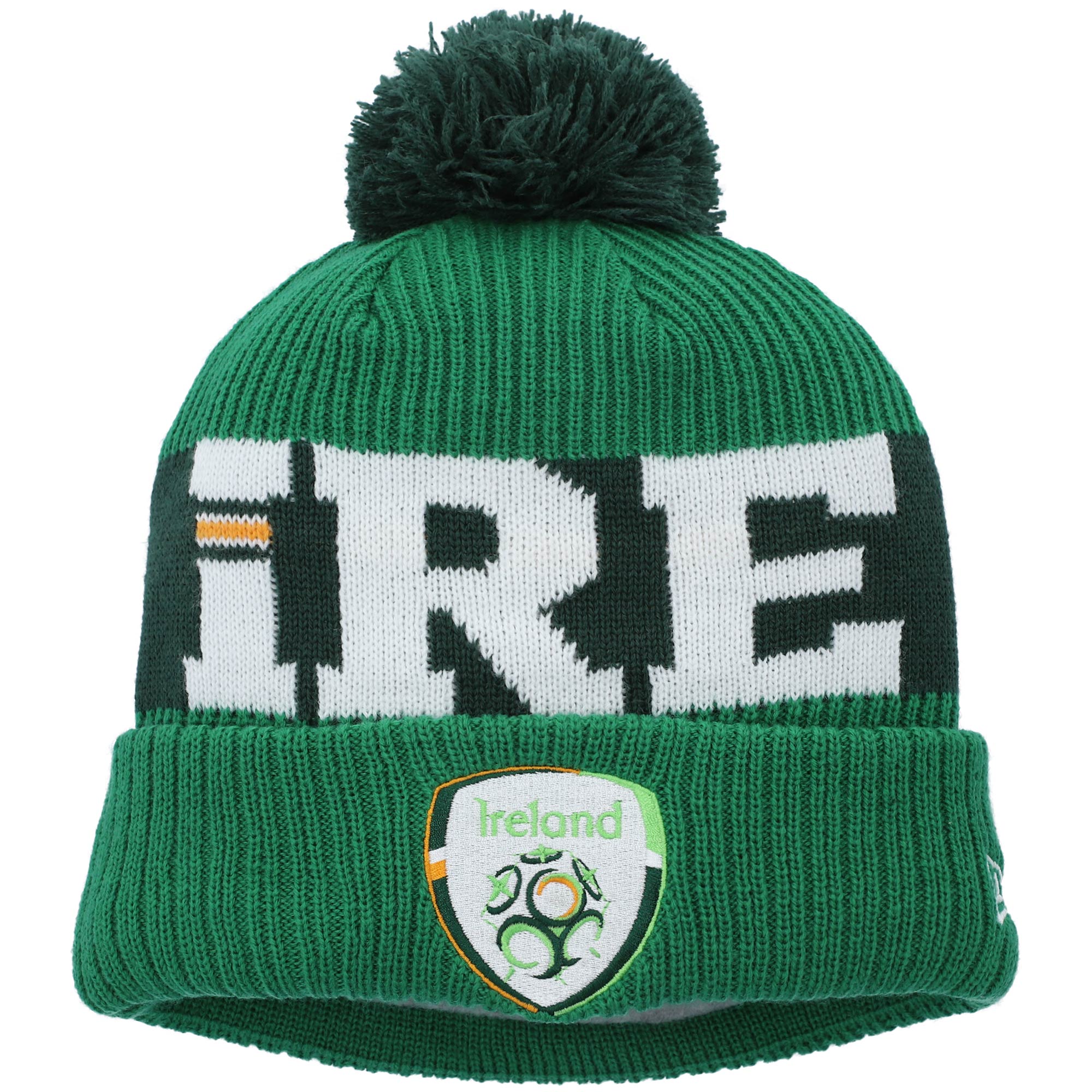 ireland national team new era essential bob cuffed knit hat – green Collection – Brazil World Cup Jerseys and T-Shirts