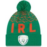 ireland national team new era marl cuffed knit hat with pom – green Collection – Brazil World Cup Jerseys and T-Shirts