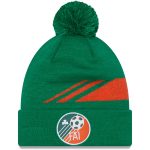 ireland national team new era sport cuffed knit hat with pom – green Collection – Brazil World Cup Jerseys and T-Shirts
