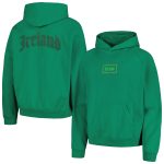 ireland national team old english oversized raglan pullover hoodie – green Collection – Brazil World Cup Jerseys and T-Shirts