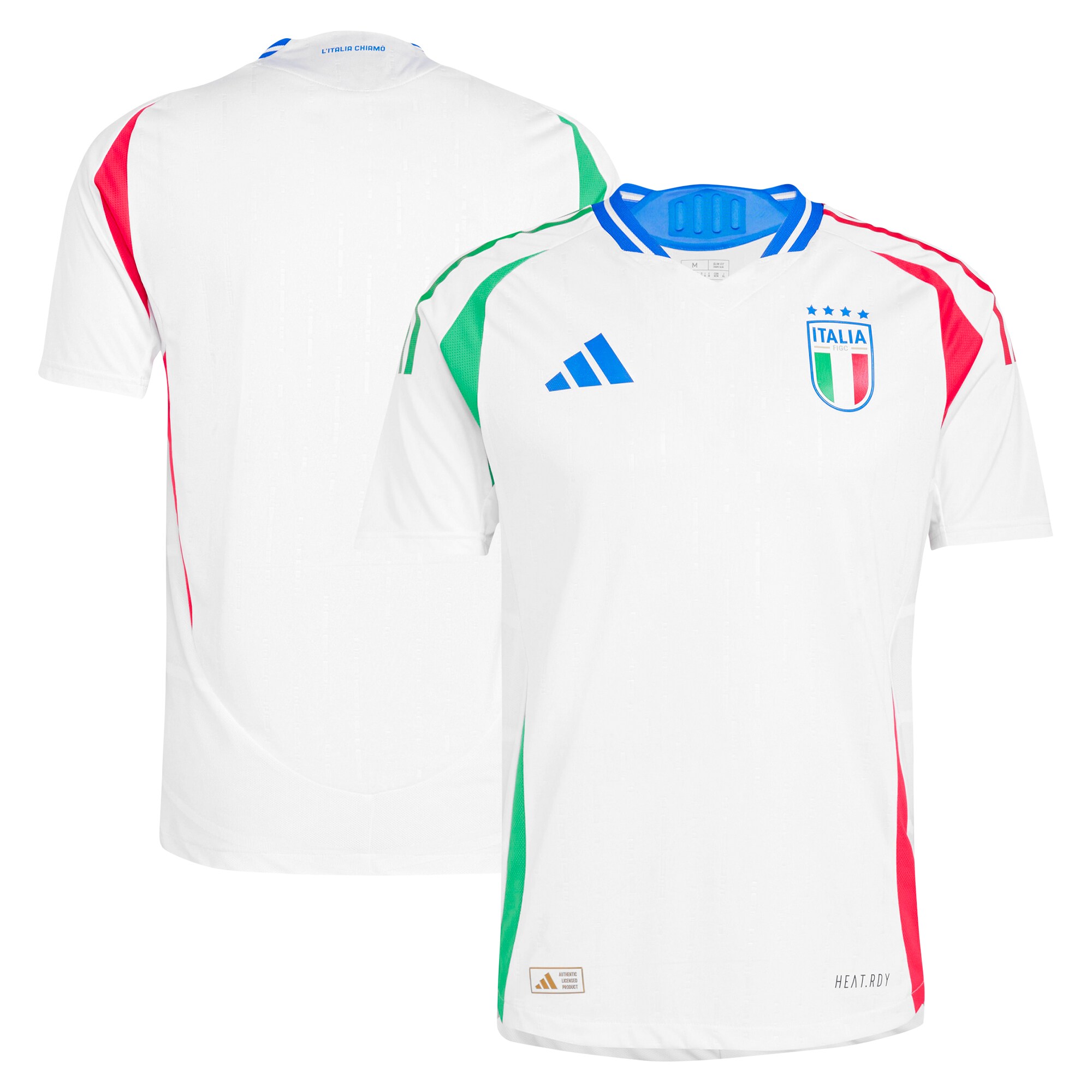 italy national team adidas 2024 away authentic jersey – white Collection – Brazil World Cup Jerseys and T-Shirts