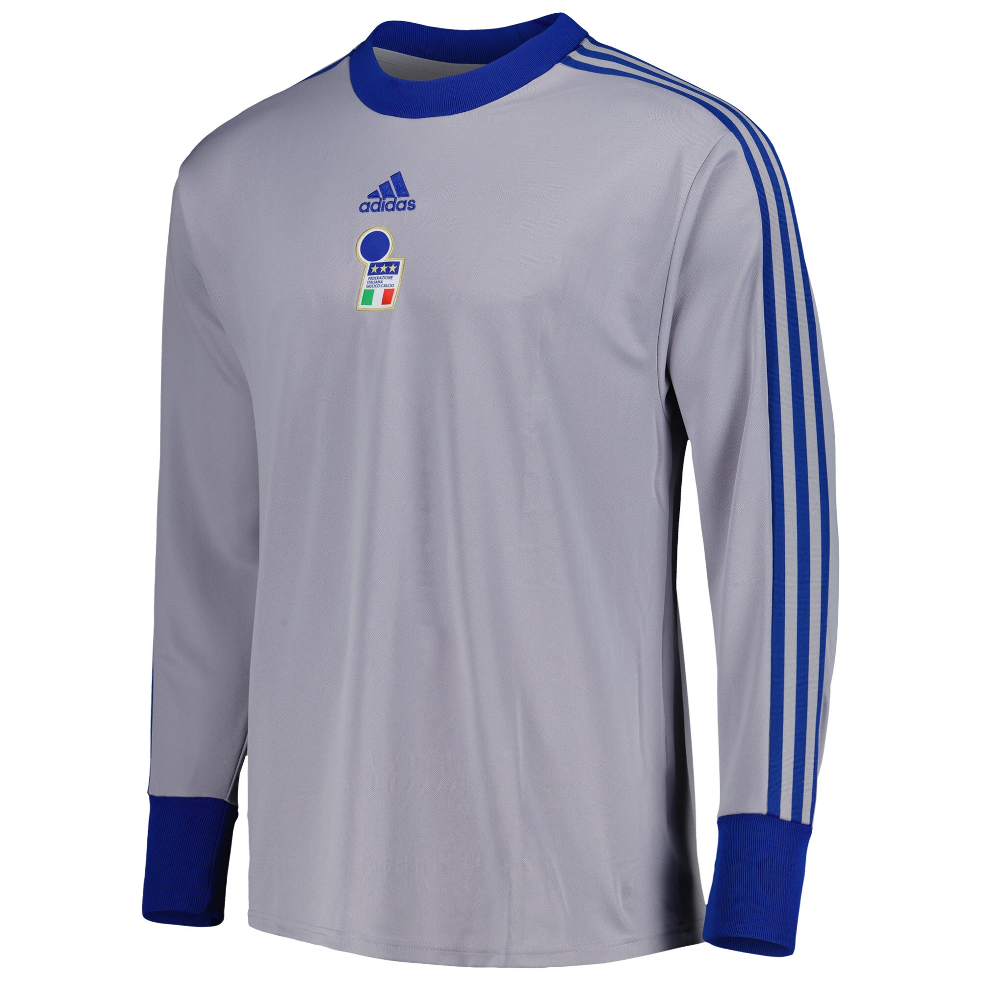 italy national team adidas authentic football icon goalkeeper jersey – gray Collection – Brazil World Cup Jerseys and T-Shirts