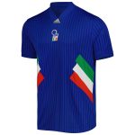 italy national team adidas football icon jersey – blue Collection – Brazil World Cup Jerseys and T-Shirts