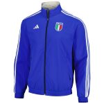 italy national team adidas team logo anthem reversible full-zip jacket – white Collection – Brazil World Cup Jerseys and T-Shirts