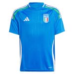 italy national team adidas youth 2024 home replica jersey – blue Collection – Brazil World Cup Jerseys and T-Shirts