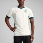 ivory coast national team puma 2025 away replica jersey – white Collection – Brazil World Cup Jerseys and T-Shirts