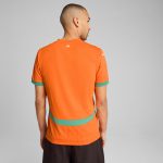 ivory coast national team puma 2025 home replica jersey – orange Collection – Brazil World Cup Jerseys and T-Shirts