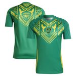 jamaica national team adidas 2024 pre-match top – green Collection – Brazil World Cup Jerseys and T-Shirts