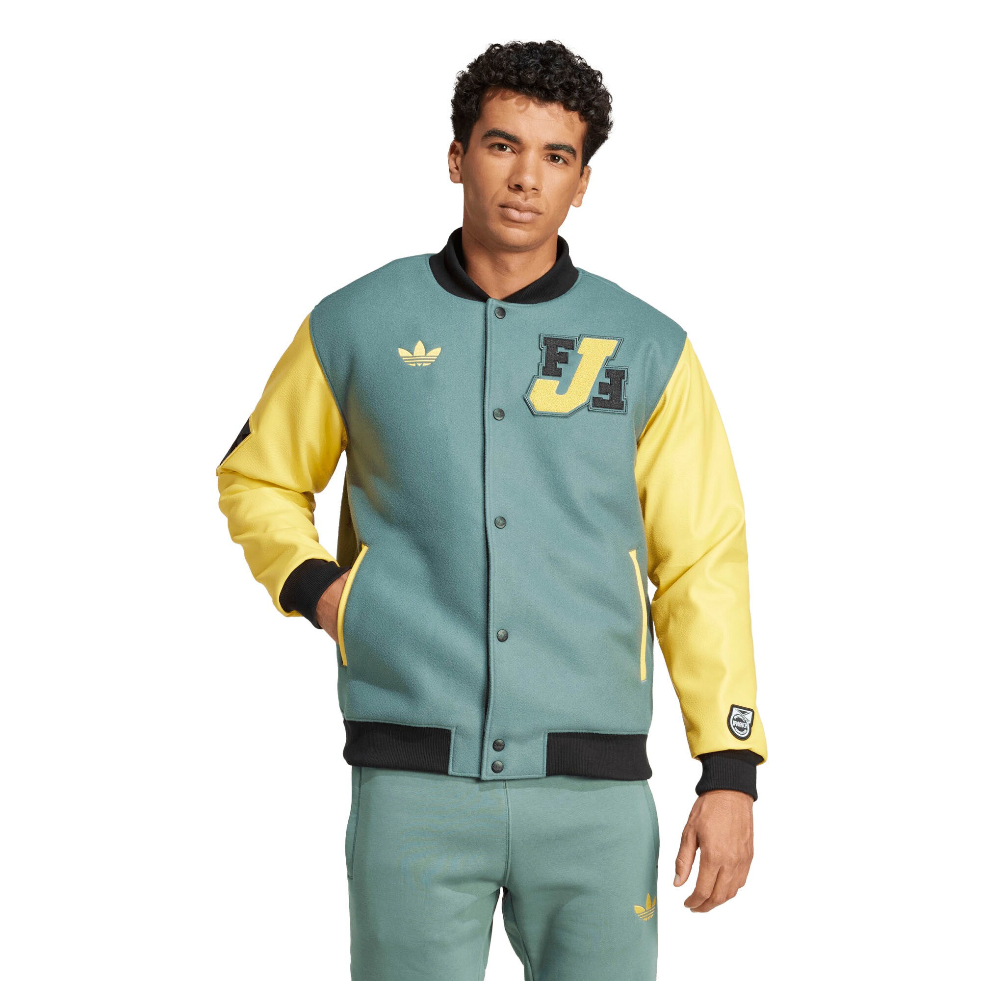 jamaica national team adidas varsity pack full-snap jacket – green Collection – Brazil World Cup Jerseys and T-Shirts