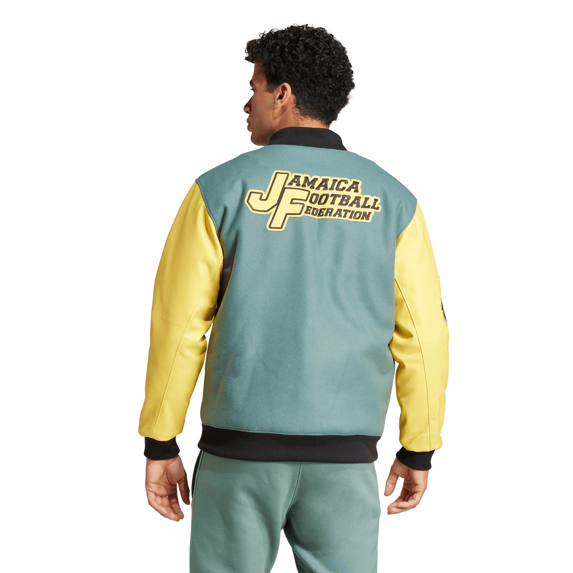 jamaica national team adidas varsity pack full-snap jacket – green Collection – Brazil World Cup Jerseys and T-Shirts
