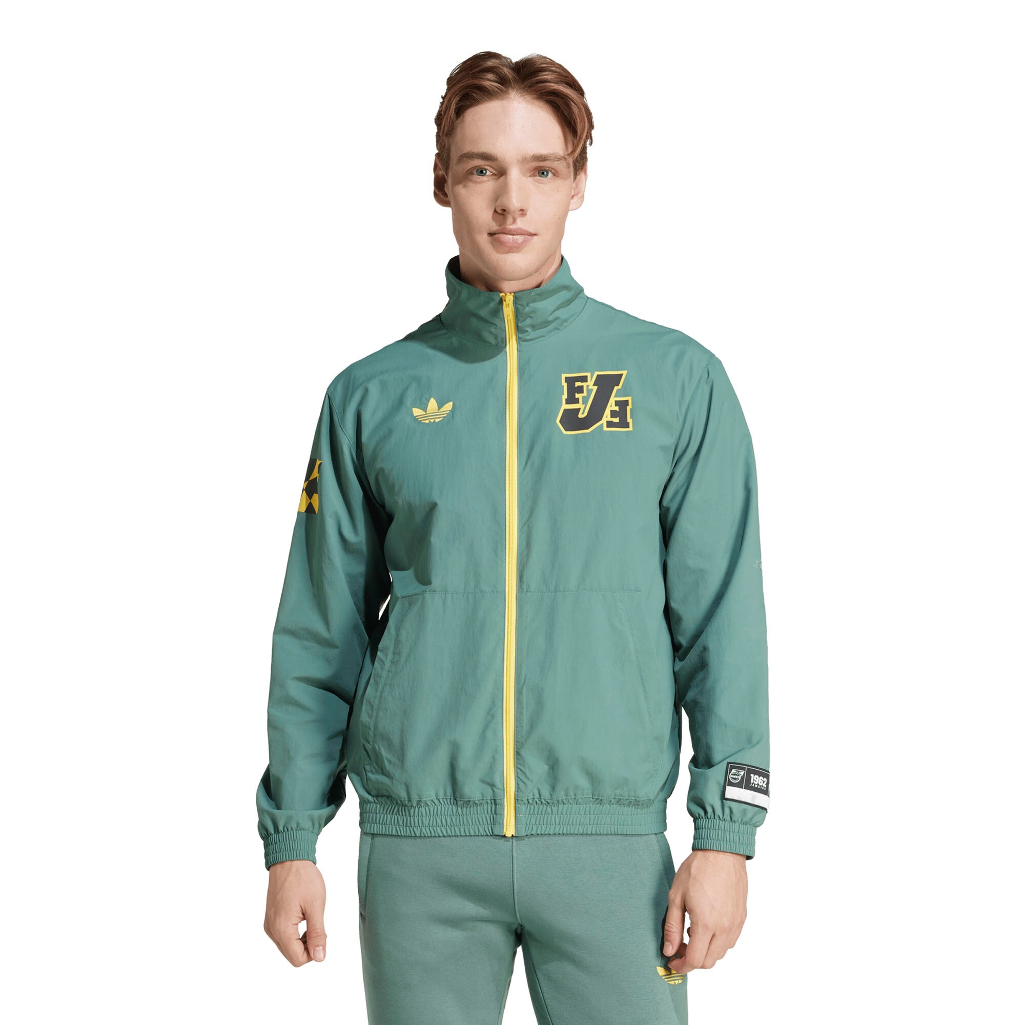 jamaica national team adidas varsity pack full-zip track top – green Collection – Brazil World Cup Jerseys and T-Shirts