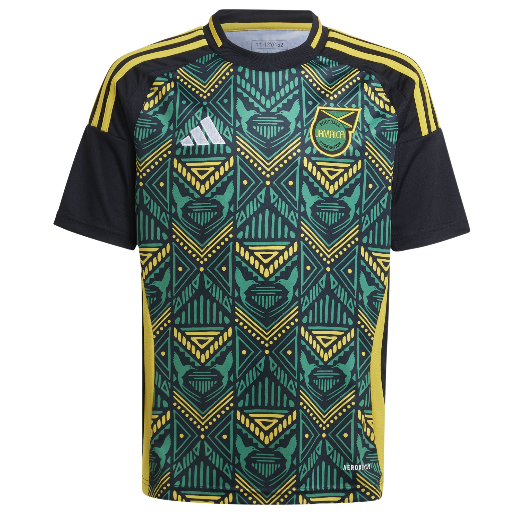 jamaica national team adidas youth 2024 away replica jersey – black Collection – Brazil World Cup Jerseys and T-Shirts