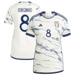 jorginho italy national team adidas women8217s 2023 away replica jersey – white Collection – Brazil World Cup Jerseys and T-Shirts