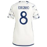 jorginho italy national team adidas women8217s 2023 away replica jersey – white Collection – Brazil World Cup Jerseys and T-Shirts
