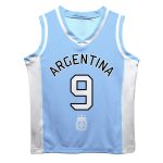 julián Álvarez argentina national team vive la fete mesh basketball jersey – light blue Collection – Brazil World Cup Jerseys and T-Shirts
