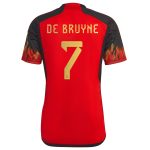 kevin de bruyne belgium national team adidas 202223 home replica jersey – red Collection – Brazil World Cup Jerseys and T-Shirts