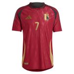 kevin de bruyne belgium national team adidas 2024 home authentic player jersey – burgundy Collection – Brazil World Cup Jerseys and T-Shirts