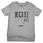 lionel messi argentina national team 1863fc youth snapshot t-shirt – heather gray Collection – Brazil World Cup Jerseys and T-Shirts