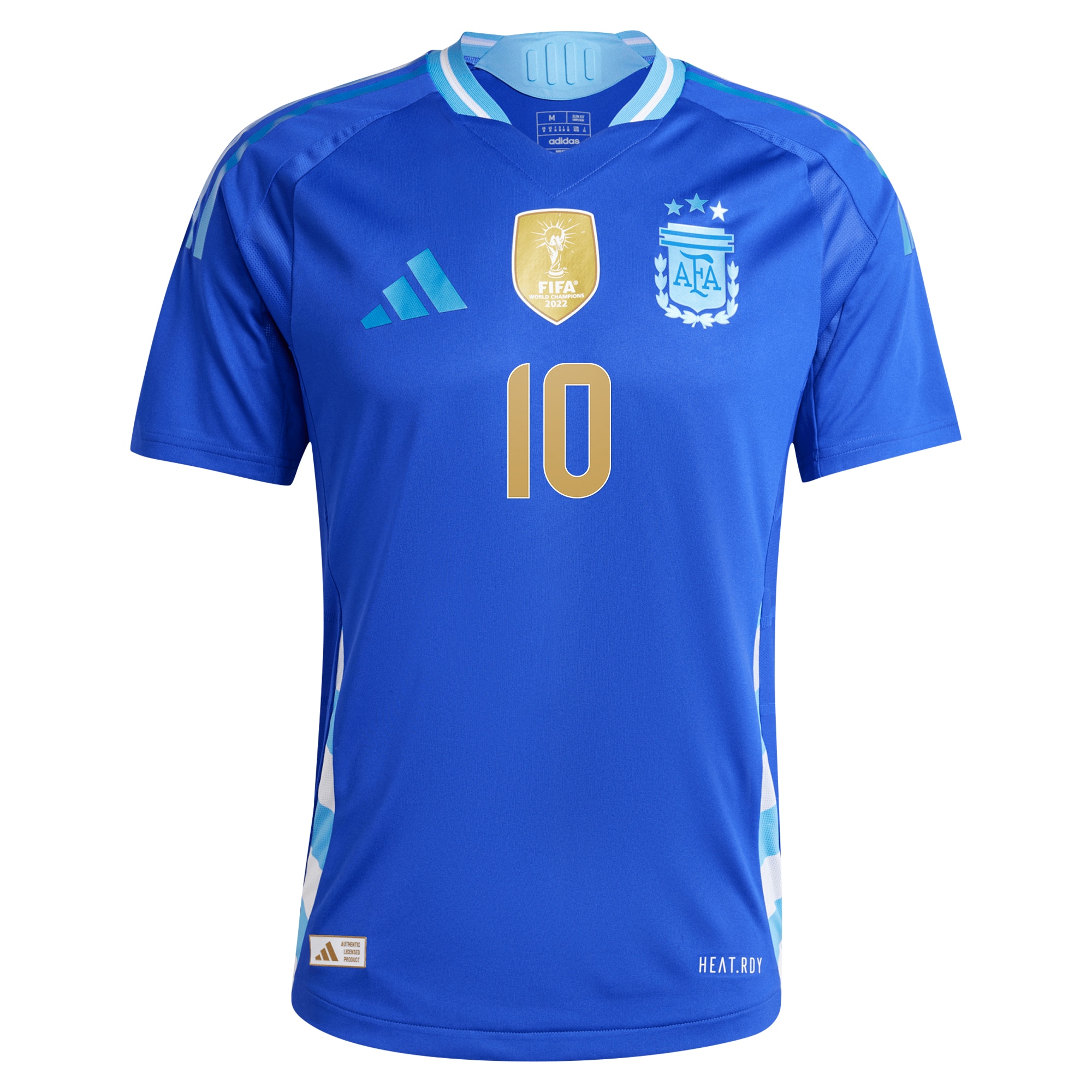 lionel messi argentina national team adidas 2024 away authentic player jersey – blue Collection – Brazil World Cup Jerseys and T-Shirts