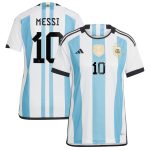 lionel messi argentina national team adidas women8217s 2022 winners home replica jersey – whitelight blue Collection – Brazil World Cup Jerseys and T-Shirts