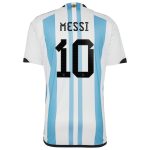 lionel messi argentina national team adidas youth 2022 winners home replica jersey – whitelight blue Collection – Brazil World Cup Jerseys and T-Shirts