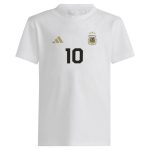 lionel messi argentina national team adidas youth name amp number t-shirt – white Collection – Brazil World Cup Jerseys and T-Shirts