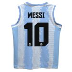 lionel messi argentina national team vive la fete toddler painted stripes basketball jersey – light blue Collection – Brazil World Cup Jerseys and T-Shirts