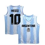 lionel messi argentina national team vive la fete youth painted stripes basketball jersey – light blue Collection – Brazil World Cup Jerseys and T-Shirts