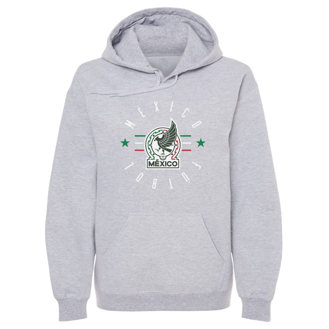 mexico national team 500 level futbol pullover hoodie – gray Collection – Brazil World Cup Jerseys and T-Shirts