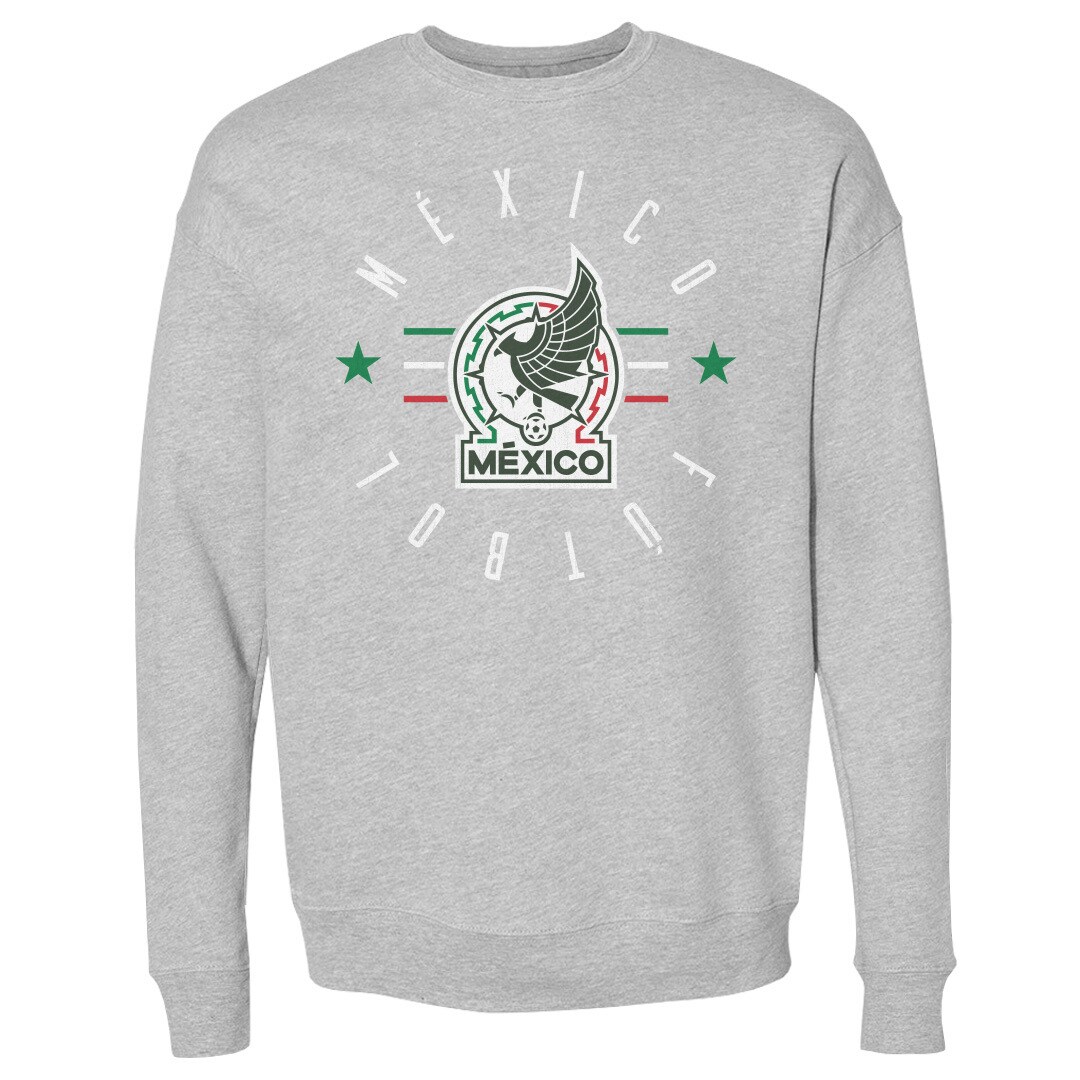 mexico national team 500 level futbol pullover sweatshirt – heather gray Collection – Brazil World Cup Jerseys and T-Shirts