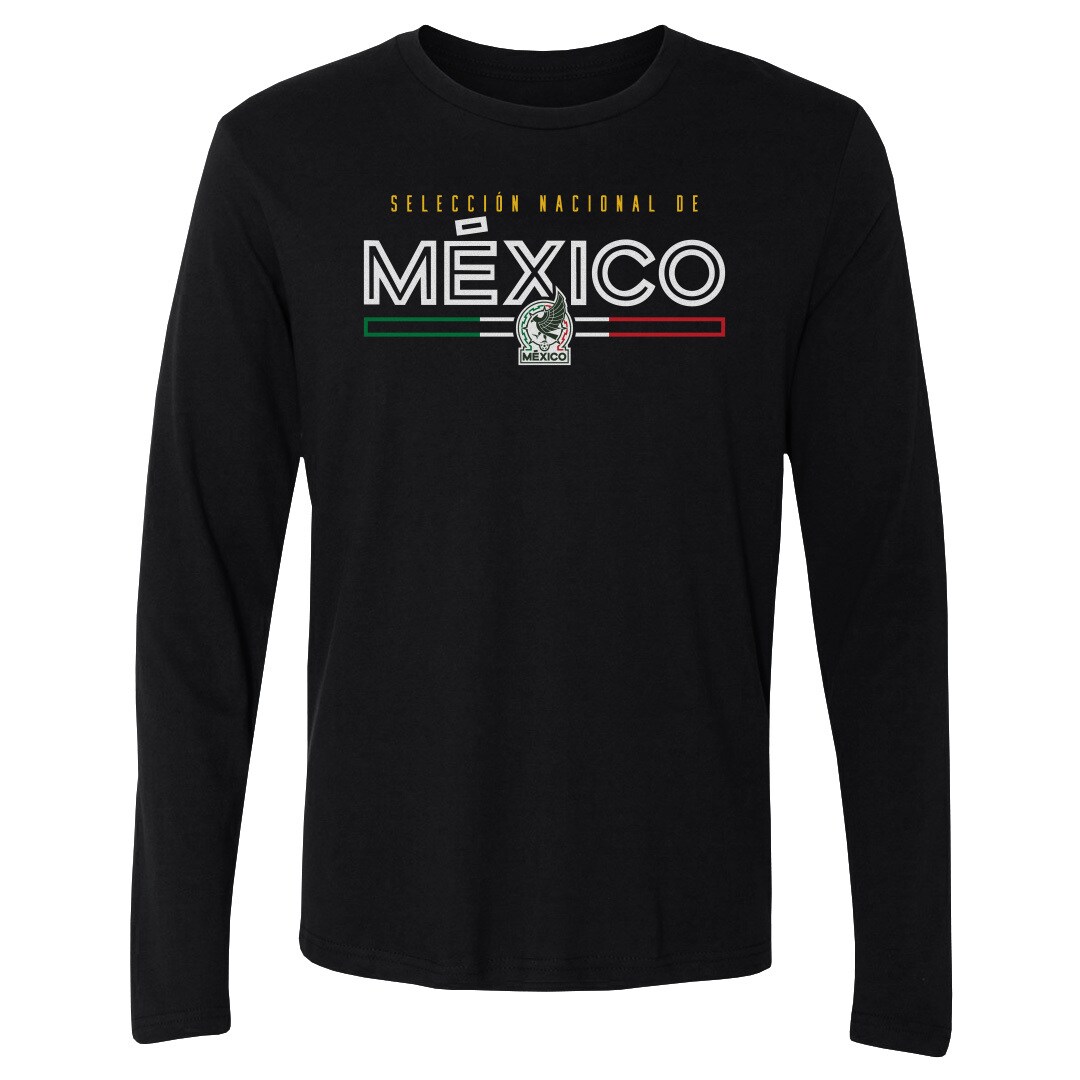 mexico national team 500 level inline long sleeve t-shirt – black Collection – Brazil World Cup Jerseys and T-Shirts