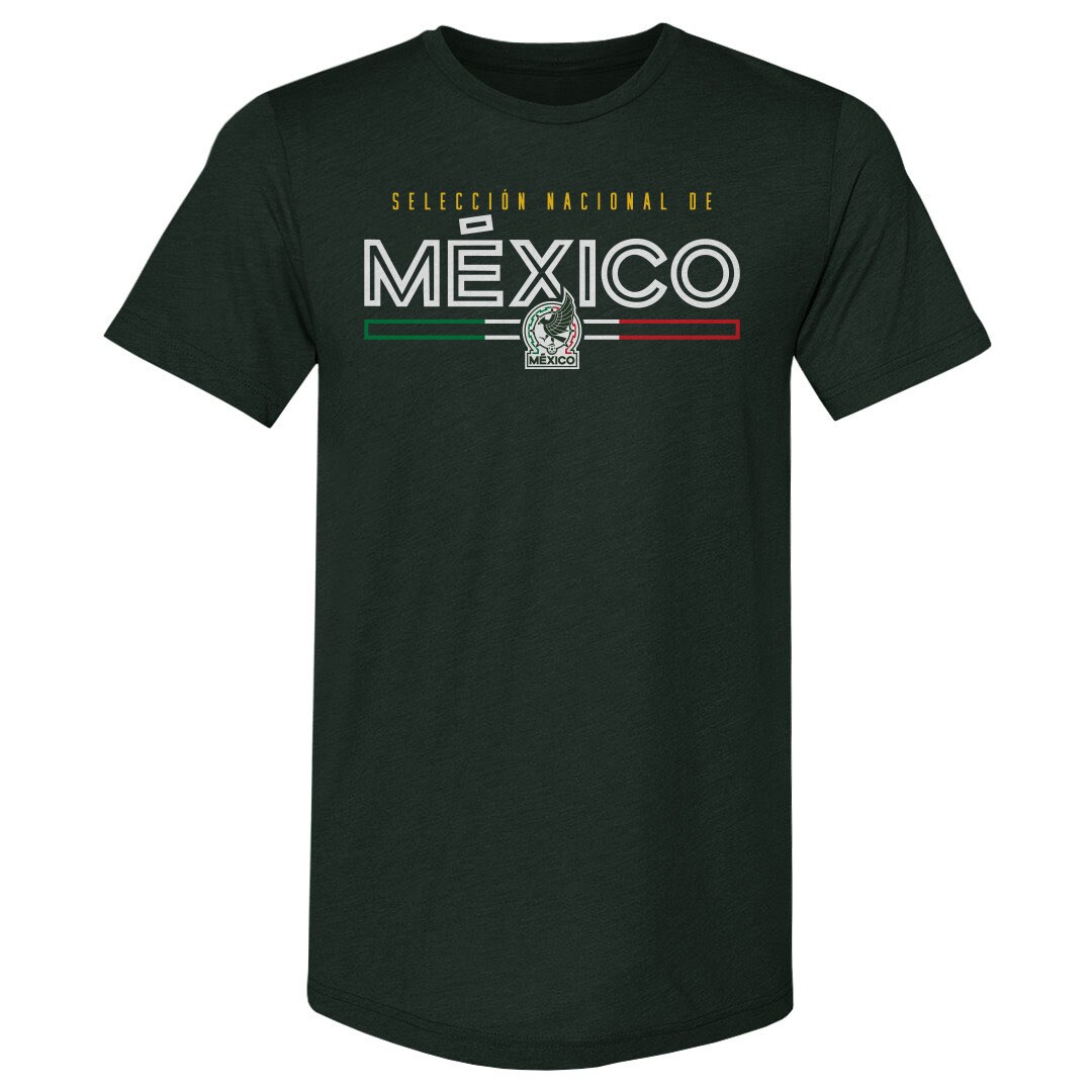 mexico national team 500 level inline premium tri-blend t-shirt – forest green Collection – Brazil World Cup Jerseys and T-Shirts