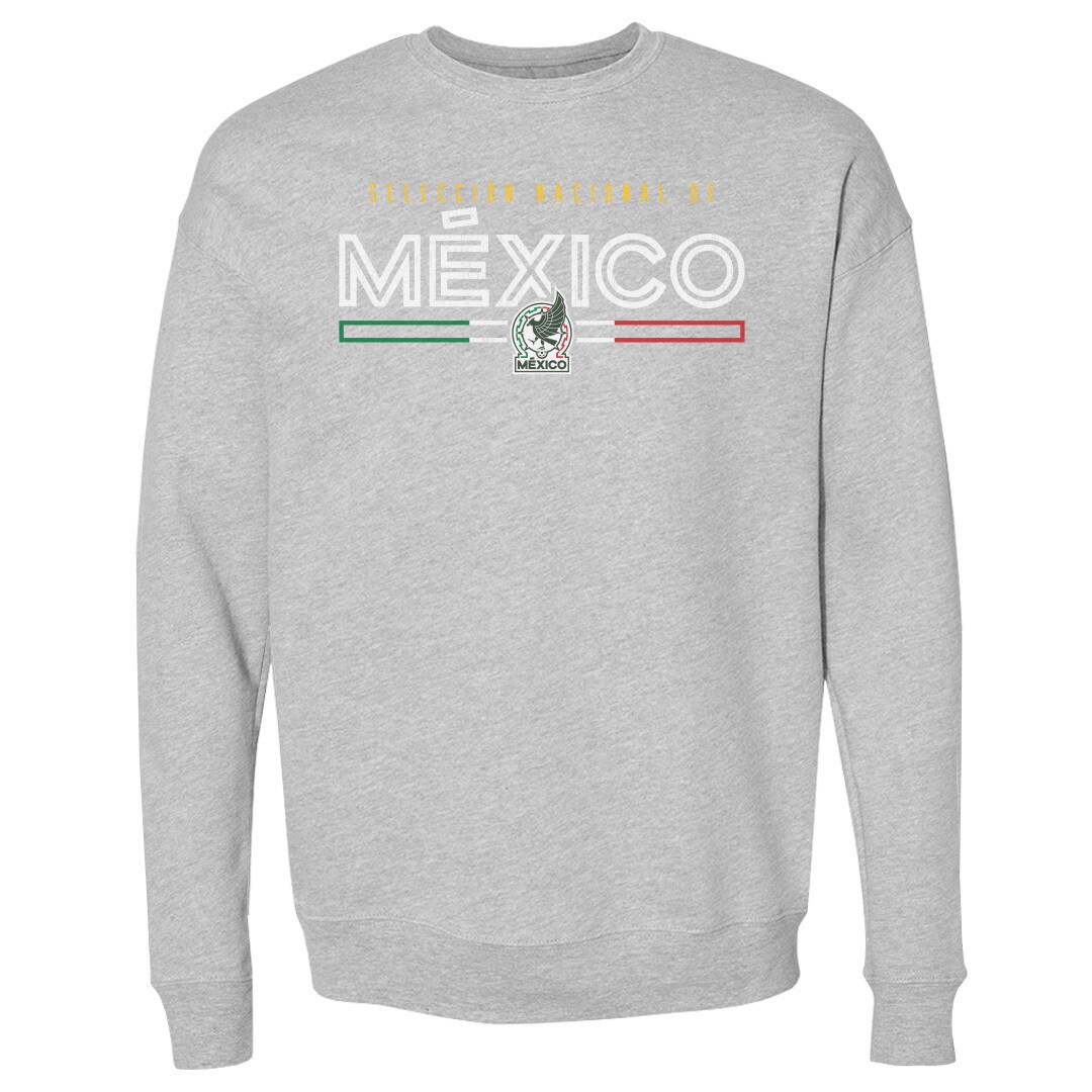 mexico national team 500 level inline pullover sweatshirt – heather gray Collection – Brazil World Cup Jerseys and T-Shirts