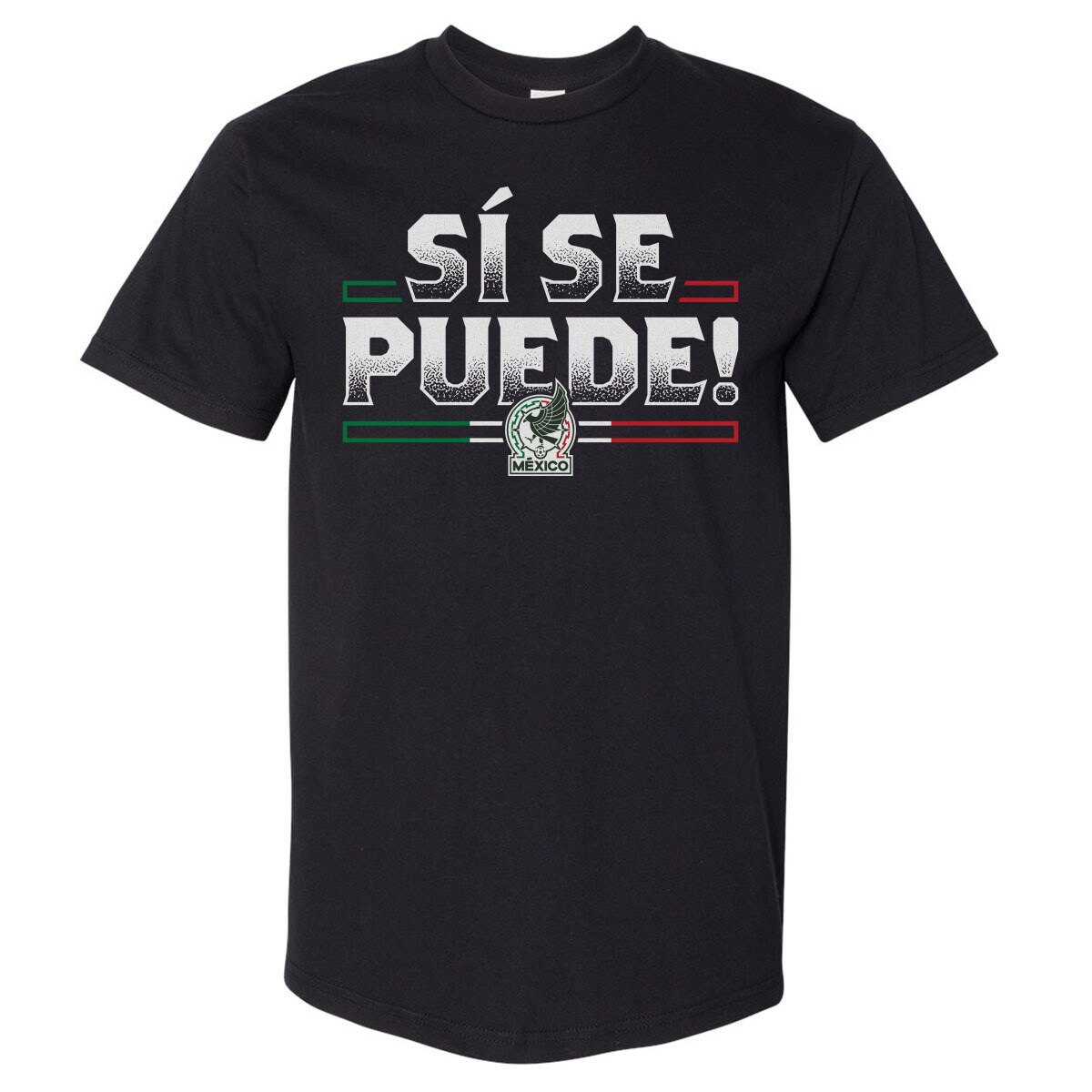 mexico national team 500 level si se puede heavyweight t-shirt – black Collection – Brazil World Cup Jerseys and T-Shirts