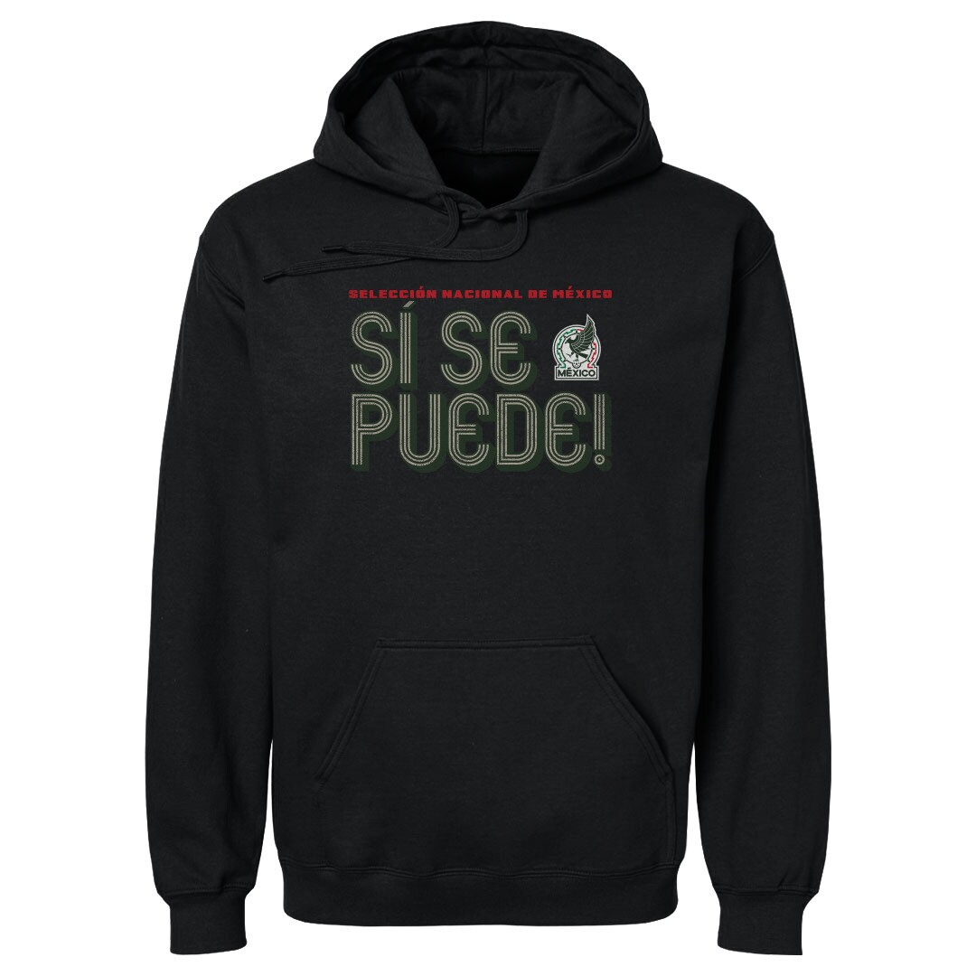 mexico national team 500 level si se puede inline bold pullover hoodie – black Collection – Brazil World Cup Jerseys and T-Shirts