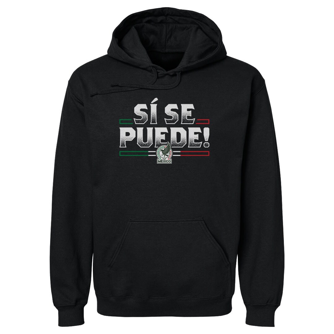 mexico national team 500 level si se puede pullover hoodie – black Collection – Brazil World Cup Jerseys and T-Shirts