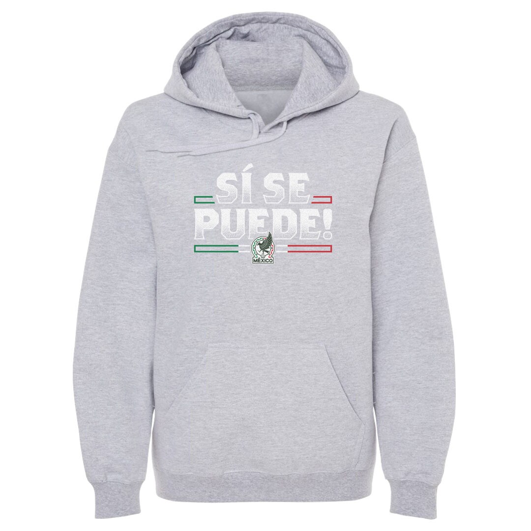mexico national team 500 level si se puede pullover hoodie – gray Collection – Brazil World Cup Jerseys and T-Shirts