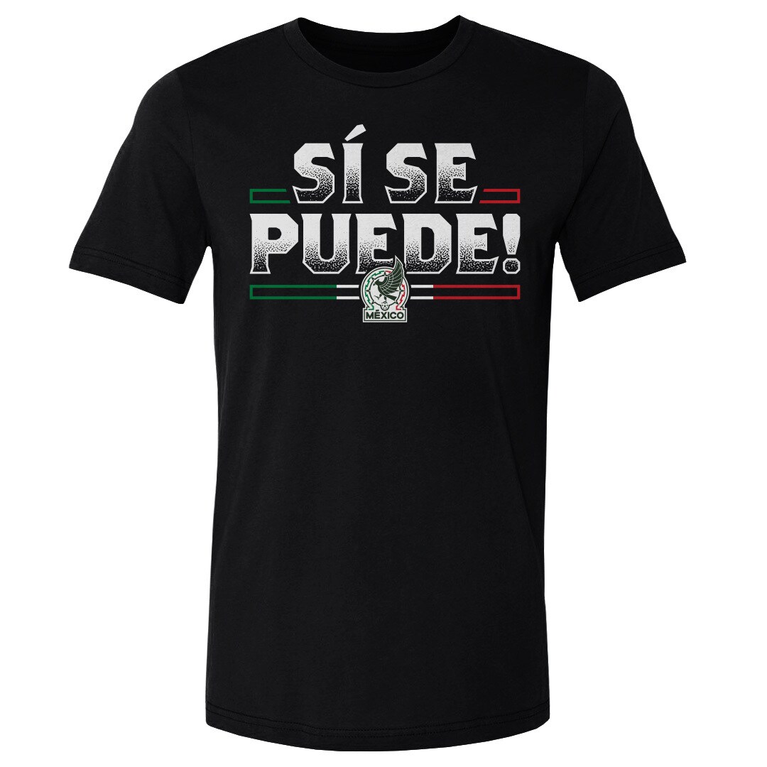 mexico national team 500 level si se puede t-shirt – black Collection – Brazil World Cup Jerseys and T-Shirts
