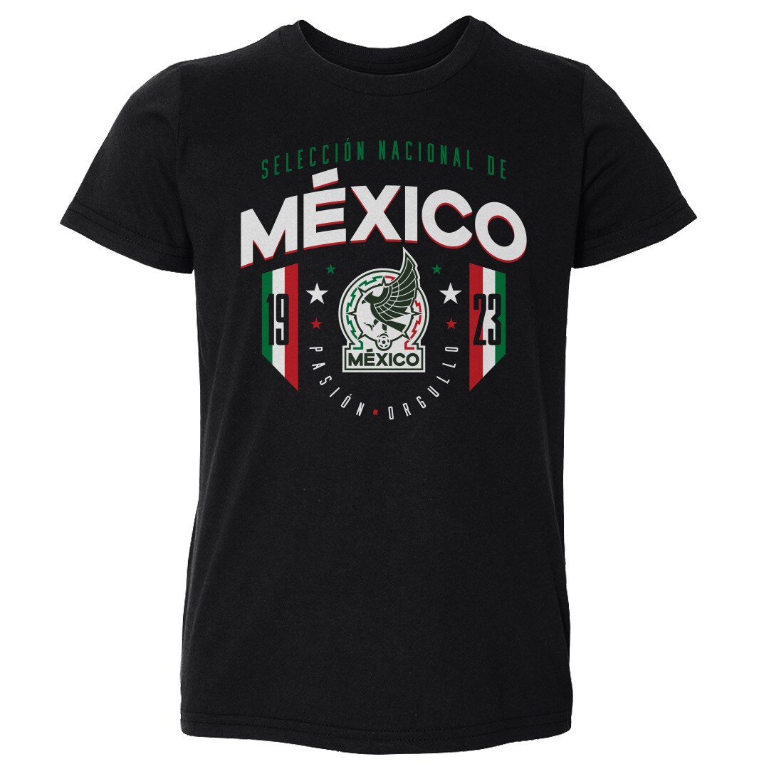 mexico national team 500 level toddler 1923 t-shirt – black Collection – Brazil World Cup Jerseys and T-Shirts