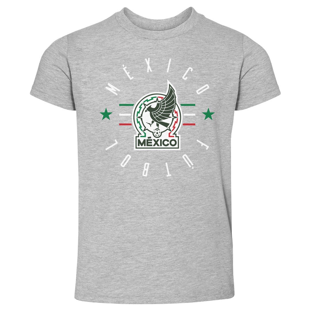mexico national team 500 level toddler futbol t-shirt – heather gray Collection – Brazil World Cup Jerseys and T-Shirts