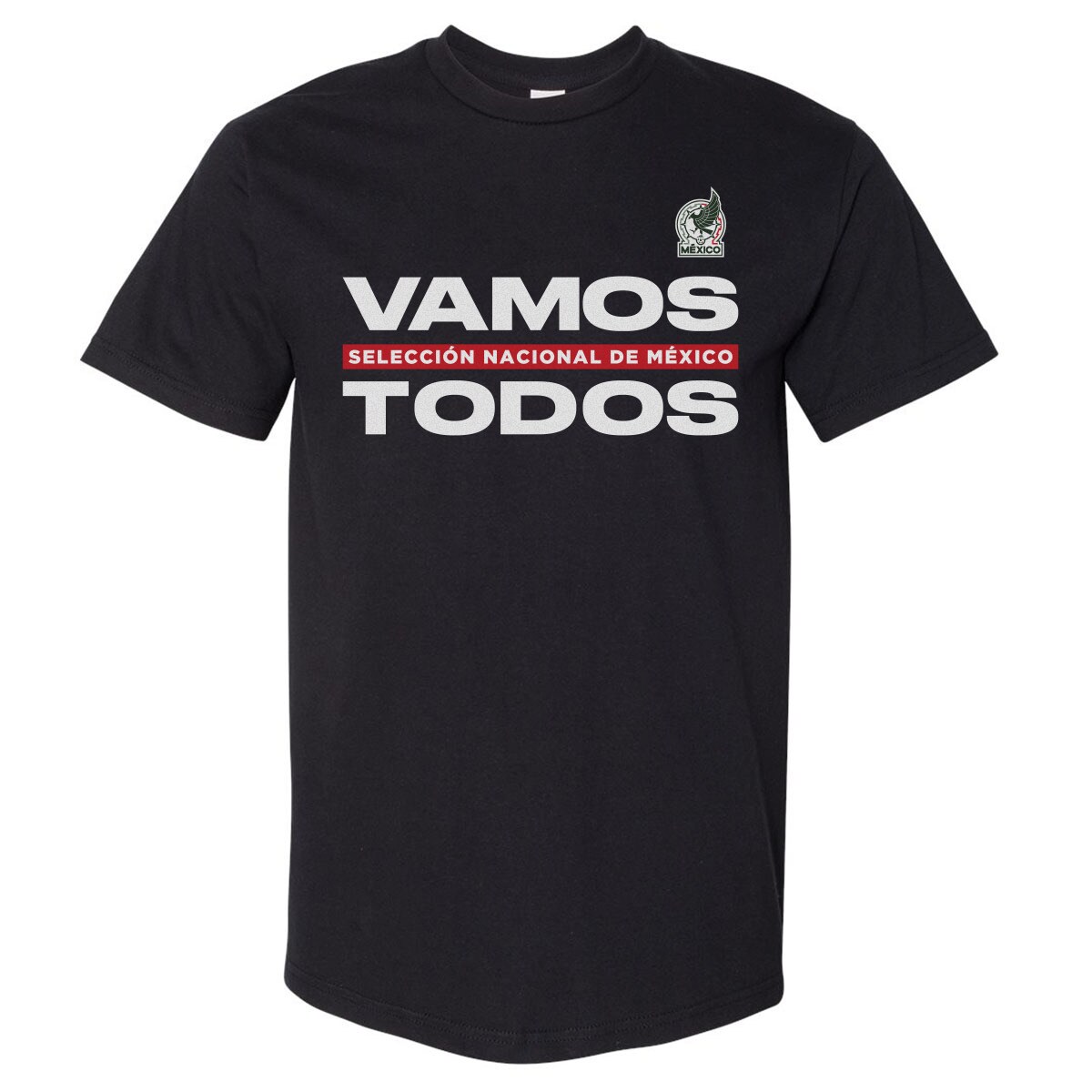 mexico national team 500 level vamos todos heavyweight t-shirt – black Collection – Brazil World Cup Jerseys and T-Shirts