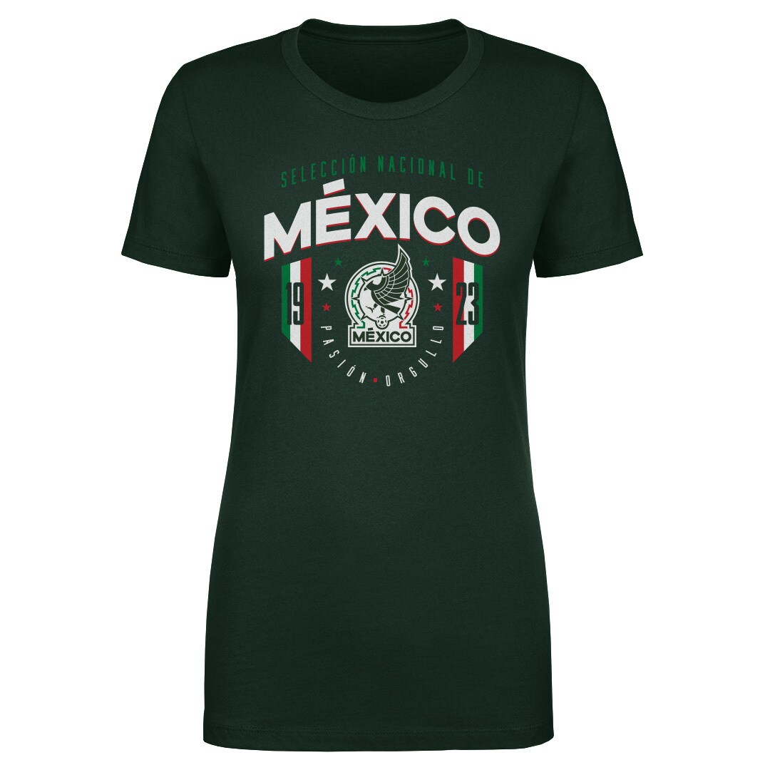 mexico national team 500 level women8217s 1923 t-shirt – forest green Collection – Brazil World Cup Jerseys and T-Shirts