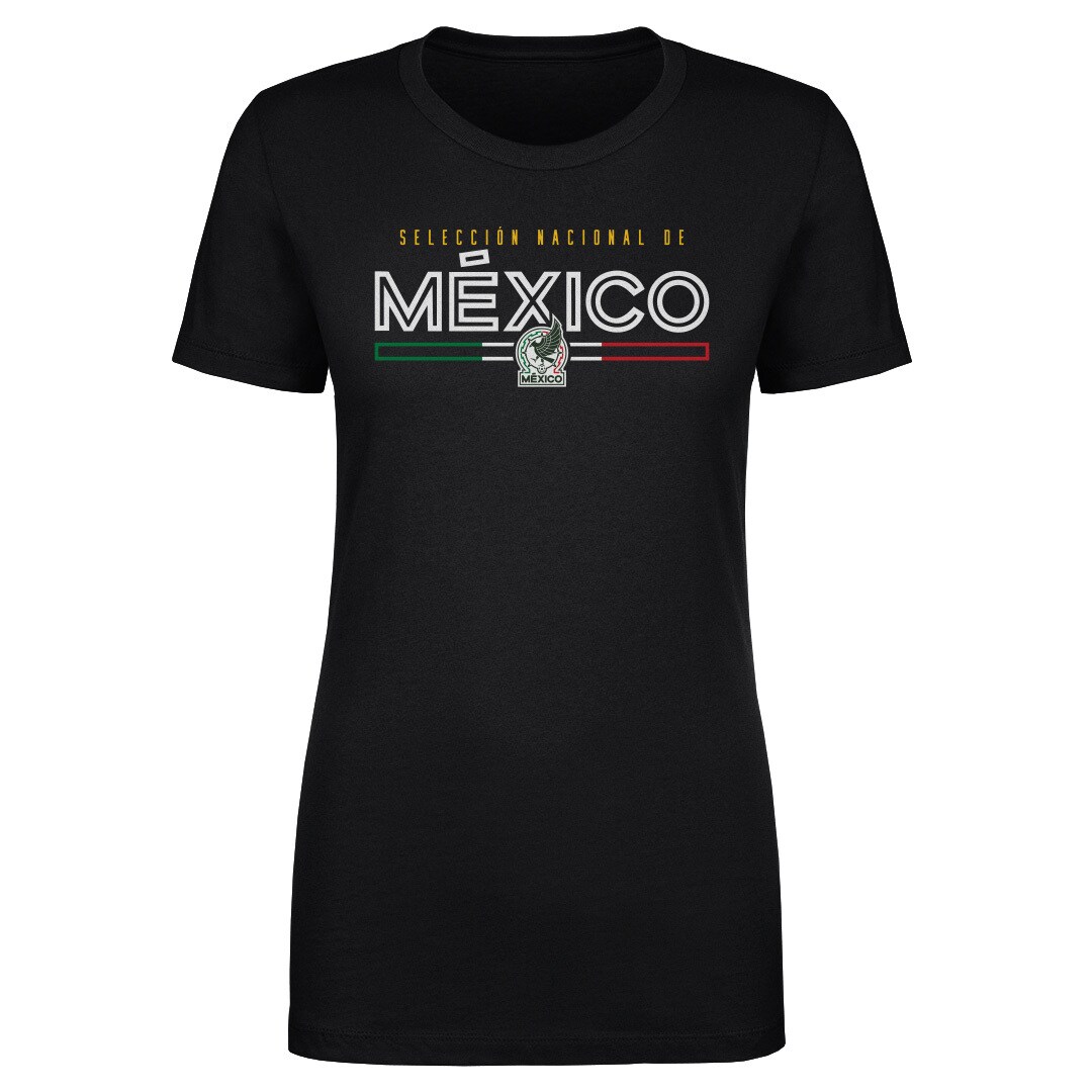 mexico national team 500 level women8217s inline t-shirt – black Collection – Brazil World Cup Jerseys and T-Shirts