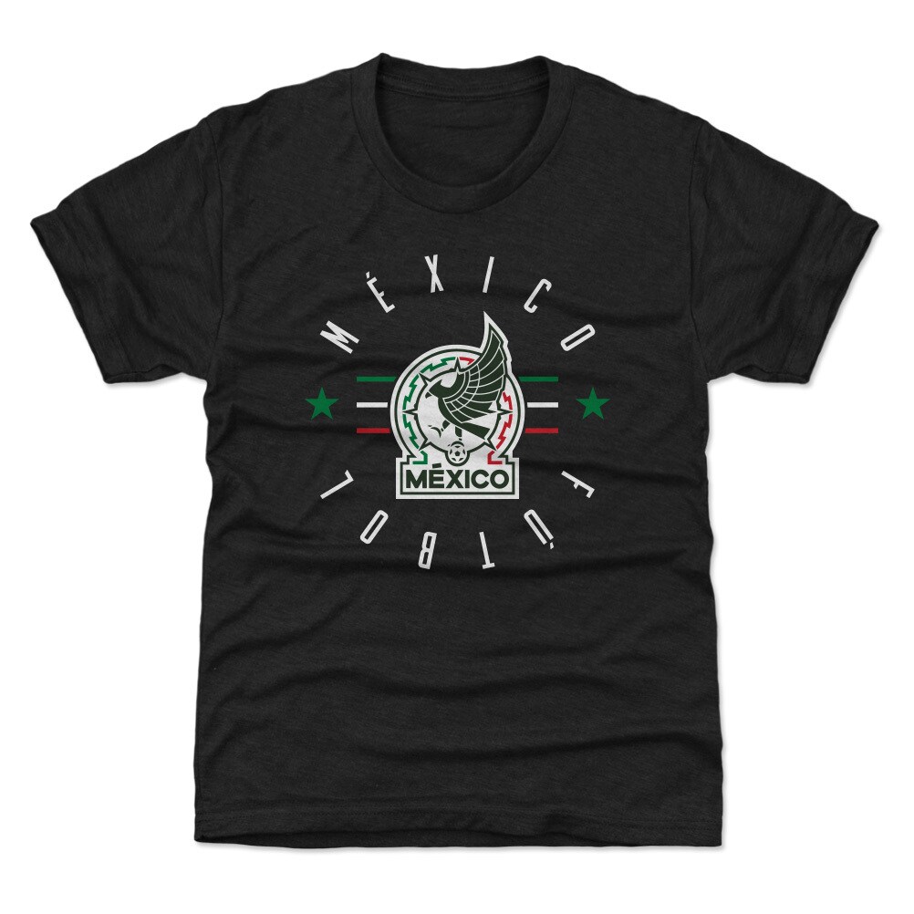 mexico national team 500 level youth futbol t-shirt – black Collection – Brazil World Cup Jerseys and T-Shirts