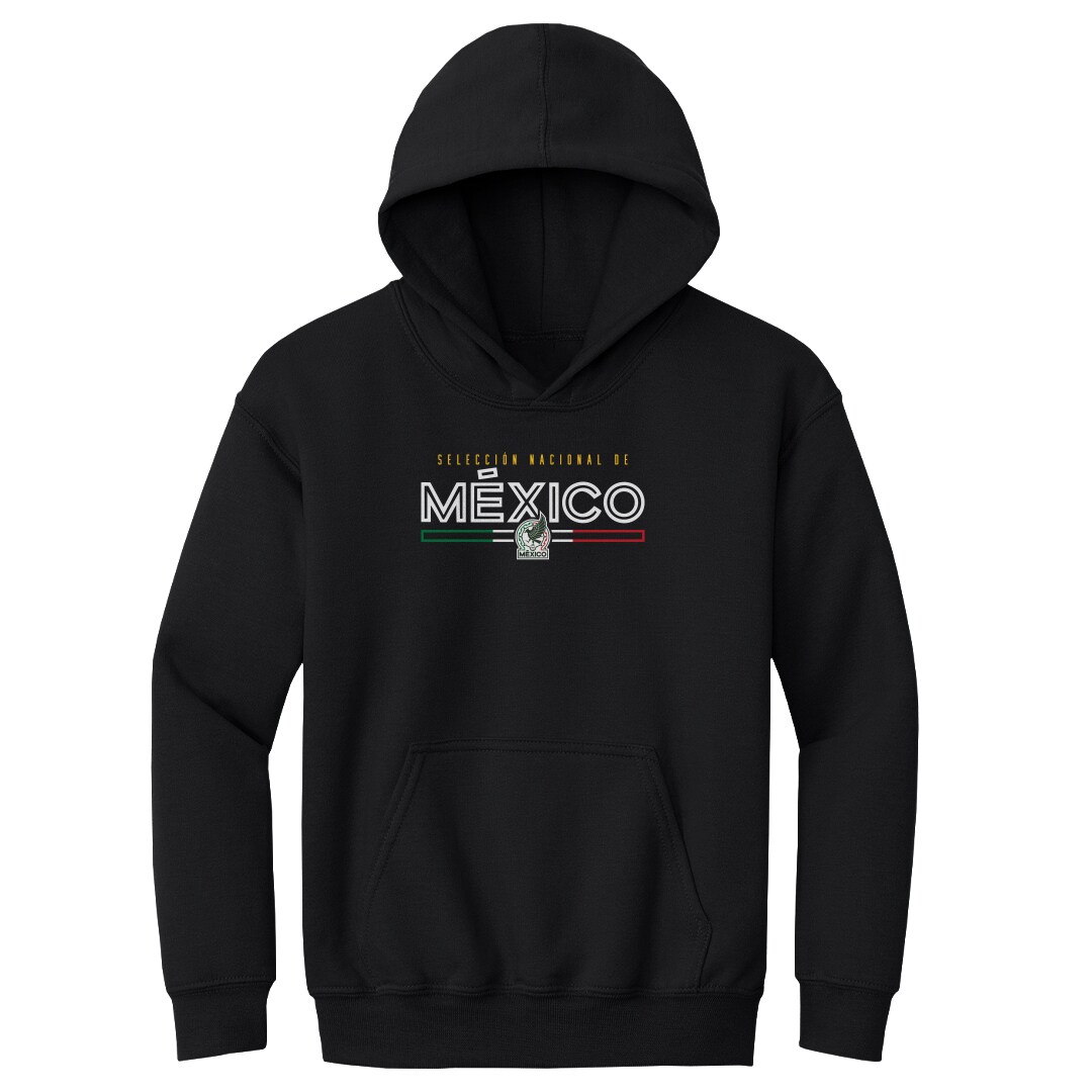 mexico national team 500 level youth inline pullover hoodie – black Collection – Brazil World Cup Jerseys and T-Shirts