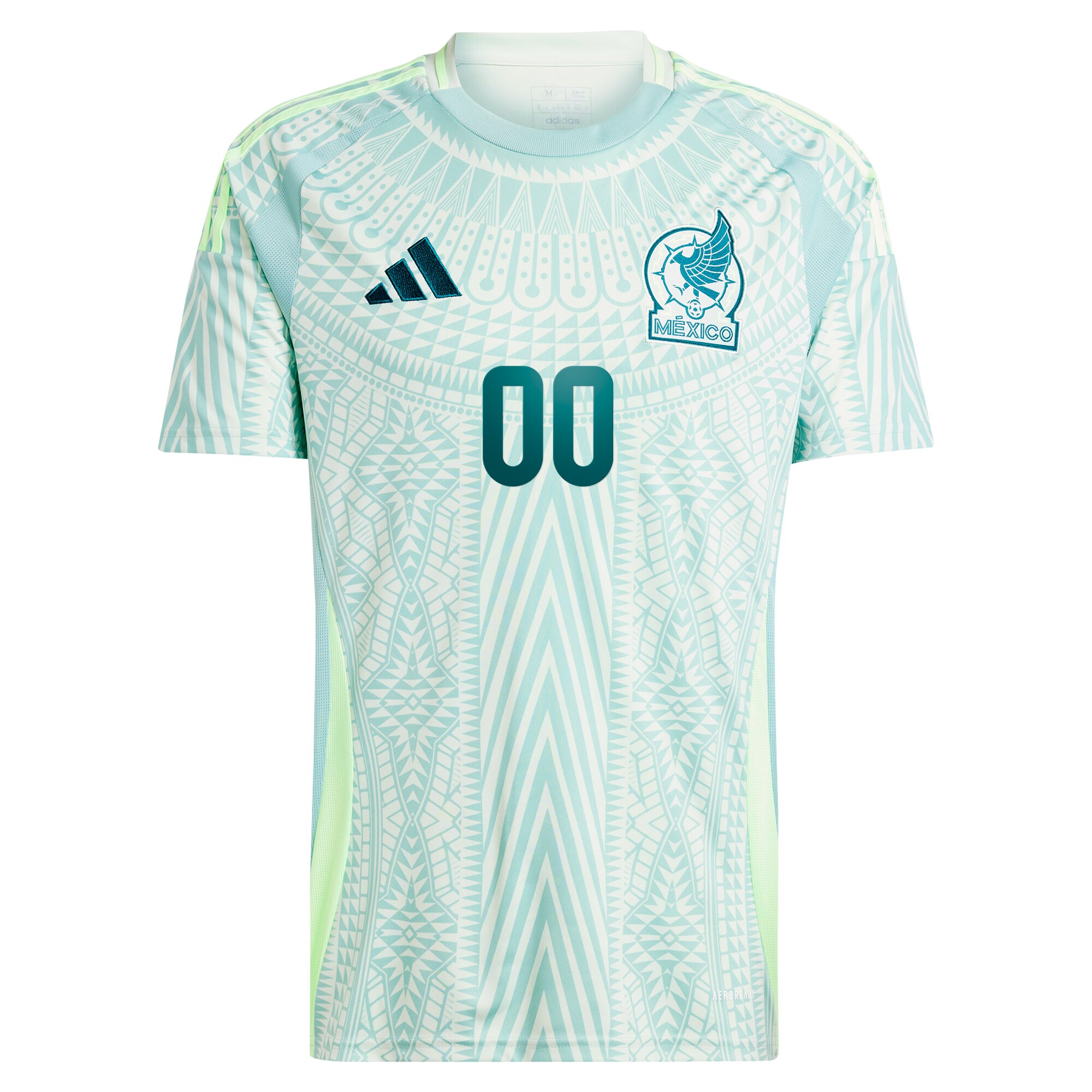 mexico national team adidas 2024 away replica custom jersey – green Collection – Brazil World Cup Jerseys and T-Shirts