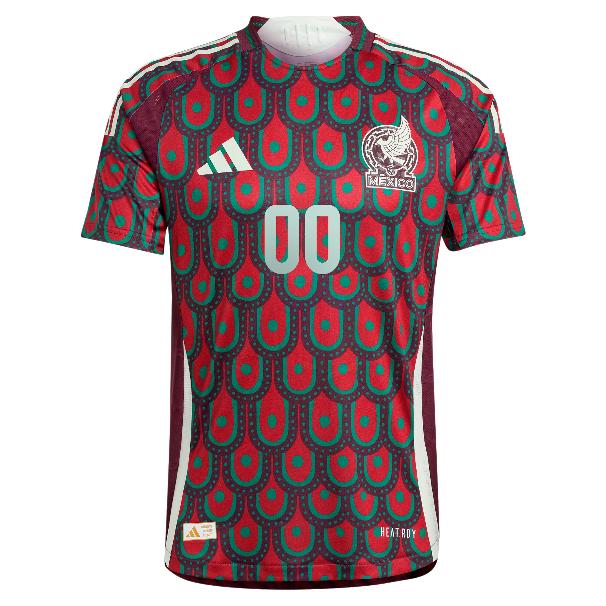 mexico national team adidas 2024 home authentic custom jersey – burgundy Collection – Brazil World Cup Jerseys and T-Shirts