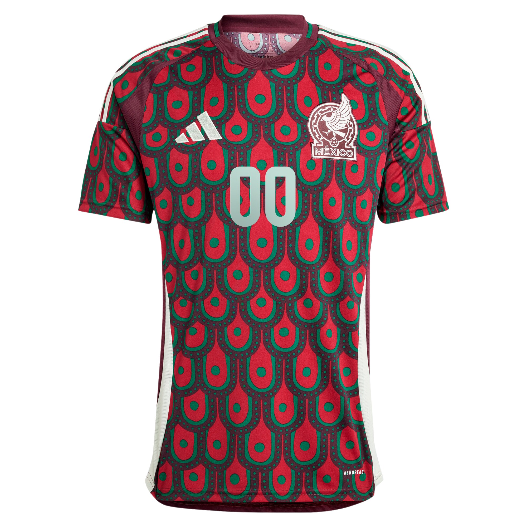 mexico national team adidas 2024 home replica custom jersey – burgundy Collection – Brazil World Cup Jerseys and T-Shirts