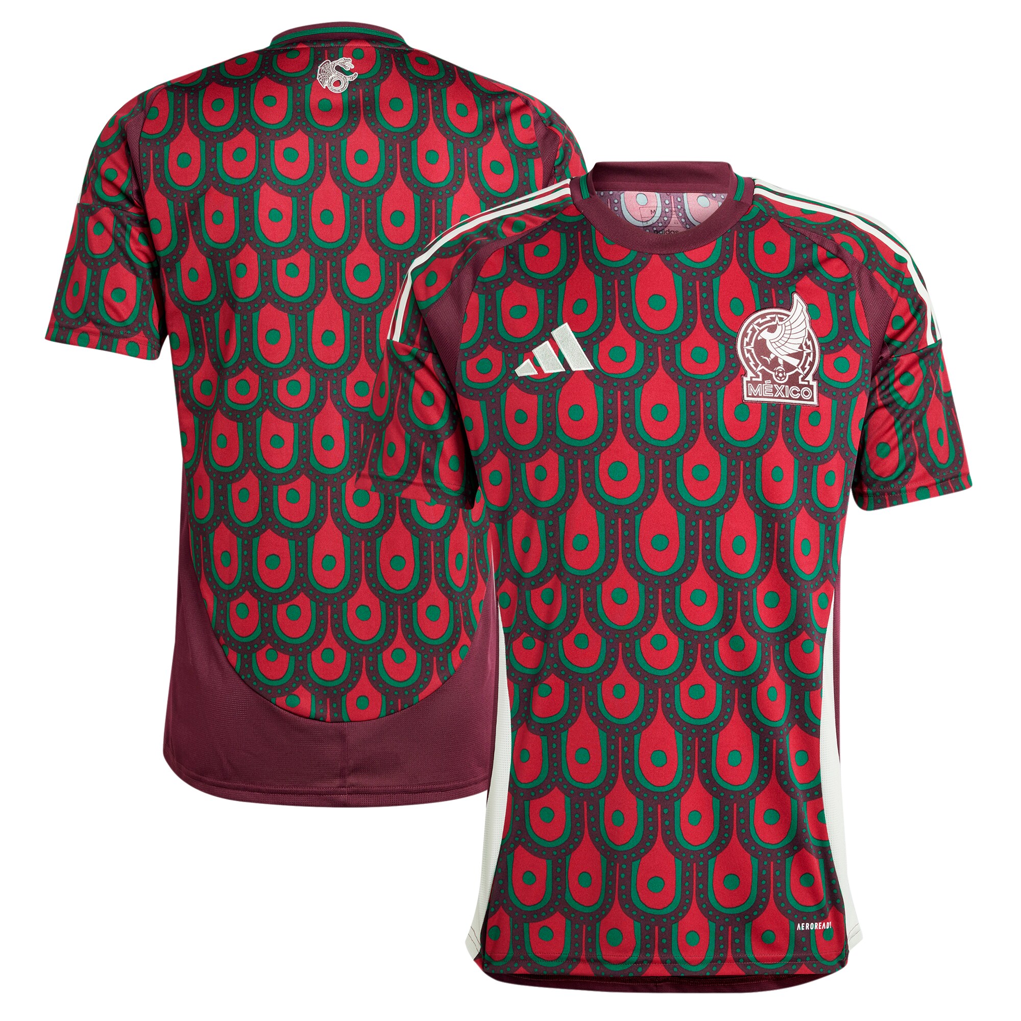 mexico national team adidas 2024 home replica jersey – burgundy Collection – Brazil World Cup Jerseys and T-Shirts