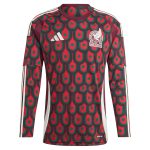 mexico national team adidas 2024 home replica long sleeve jersey – burgundy Collection – Brazil World Cup Jerseys and T-Shirts